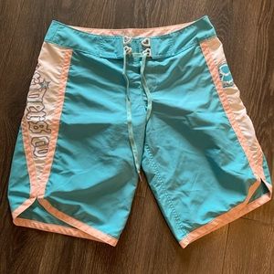 Fox Racing women’s swimming shorts. Size 3